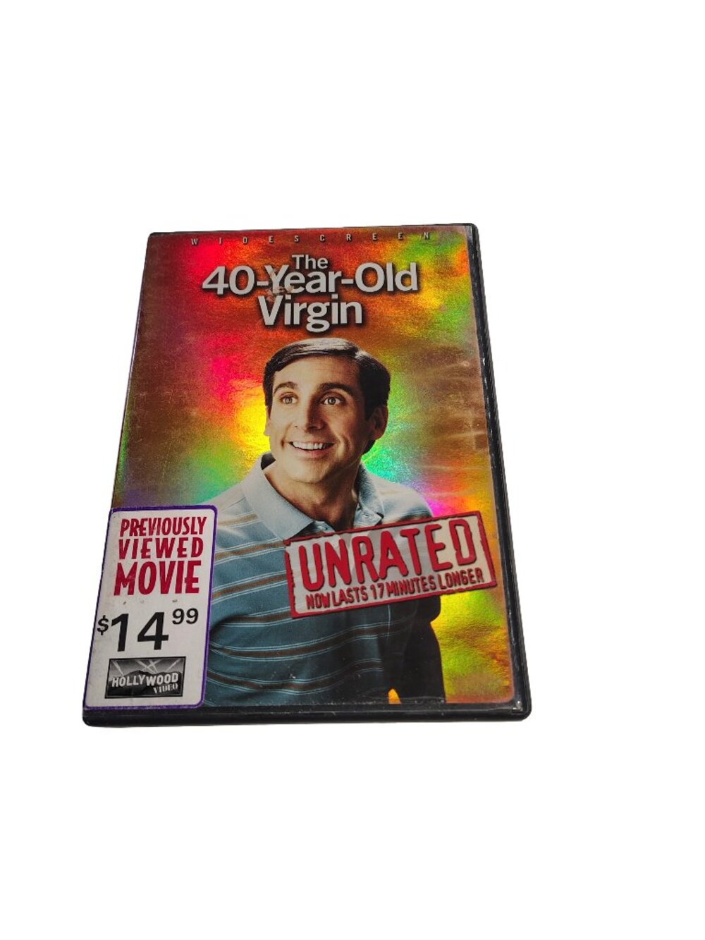 (2005) The 40-Year-Old Virgin Unrated Comedy/Romance DVD Movie